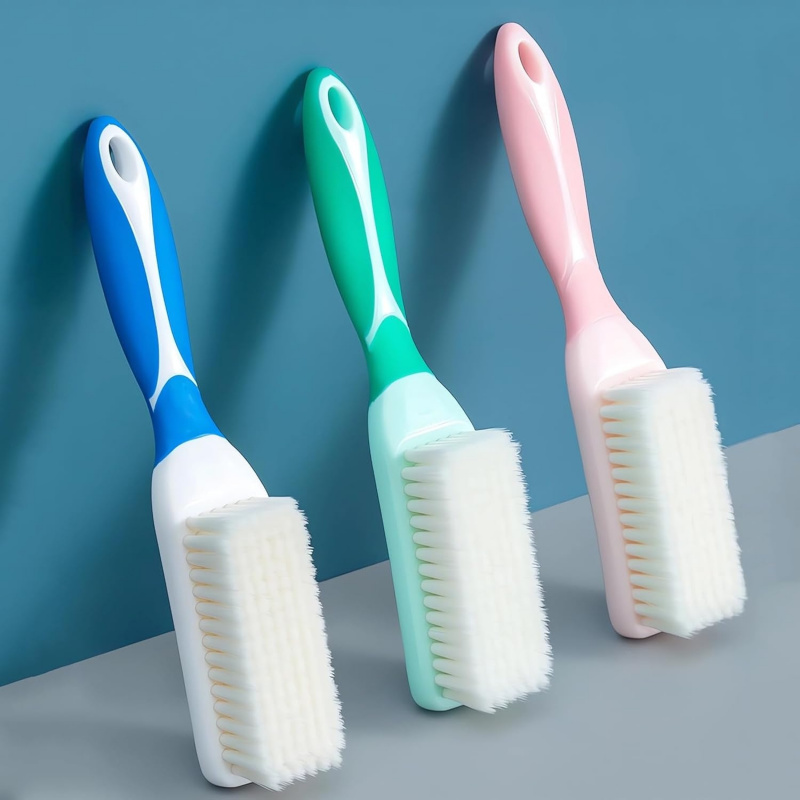 Sneaker Cleaning Kit - 3 adet uzun saplı Ultra yumuşak