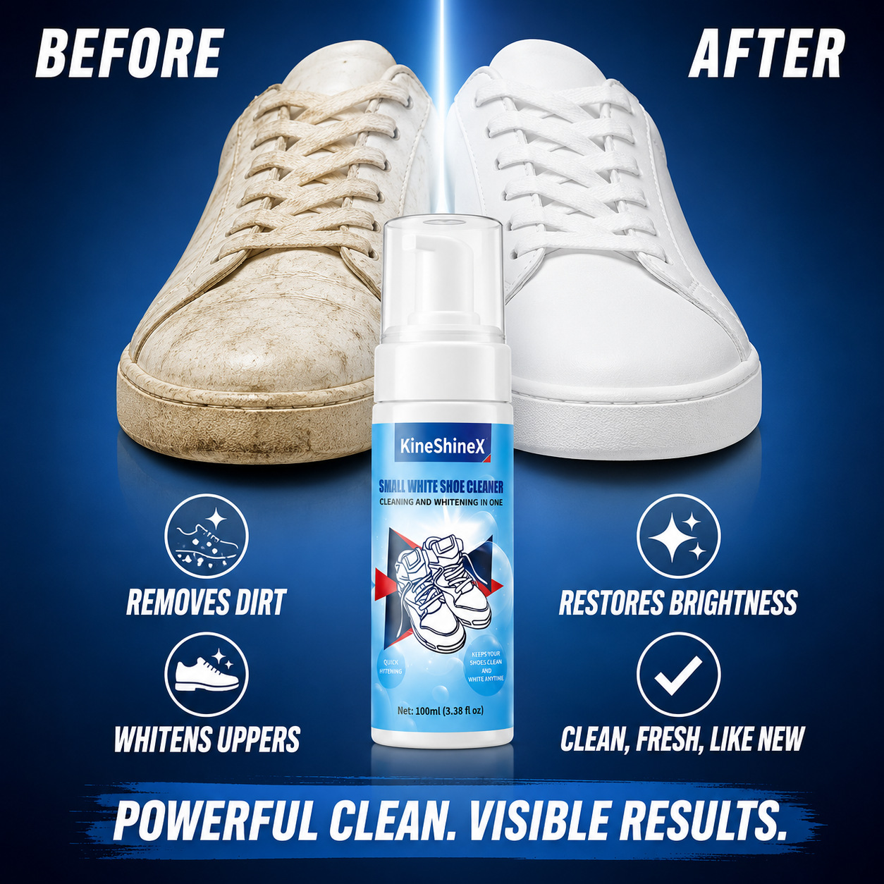 Sneaker Cleaning Kit - Gihen Ayakkabı Temizleme Kitleri, Su Kullanmayan
