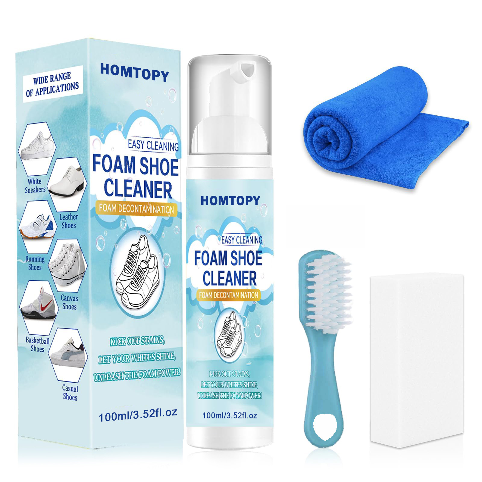 Sneaker Cleaning Kit - Ayakkabı Temizleme Seti,Spor ayakkabı temizleyici,Kir ve