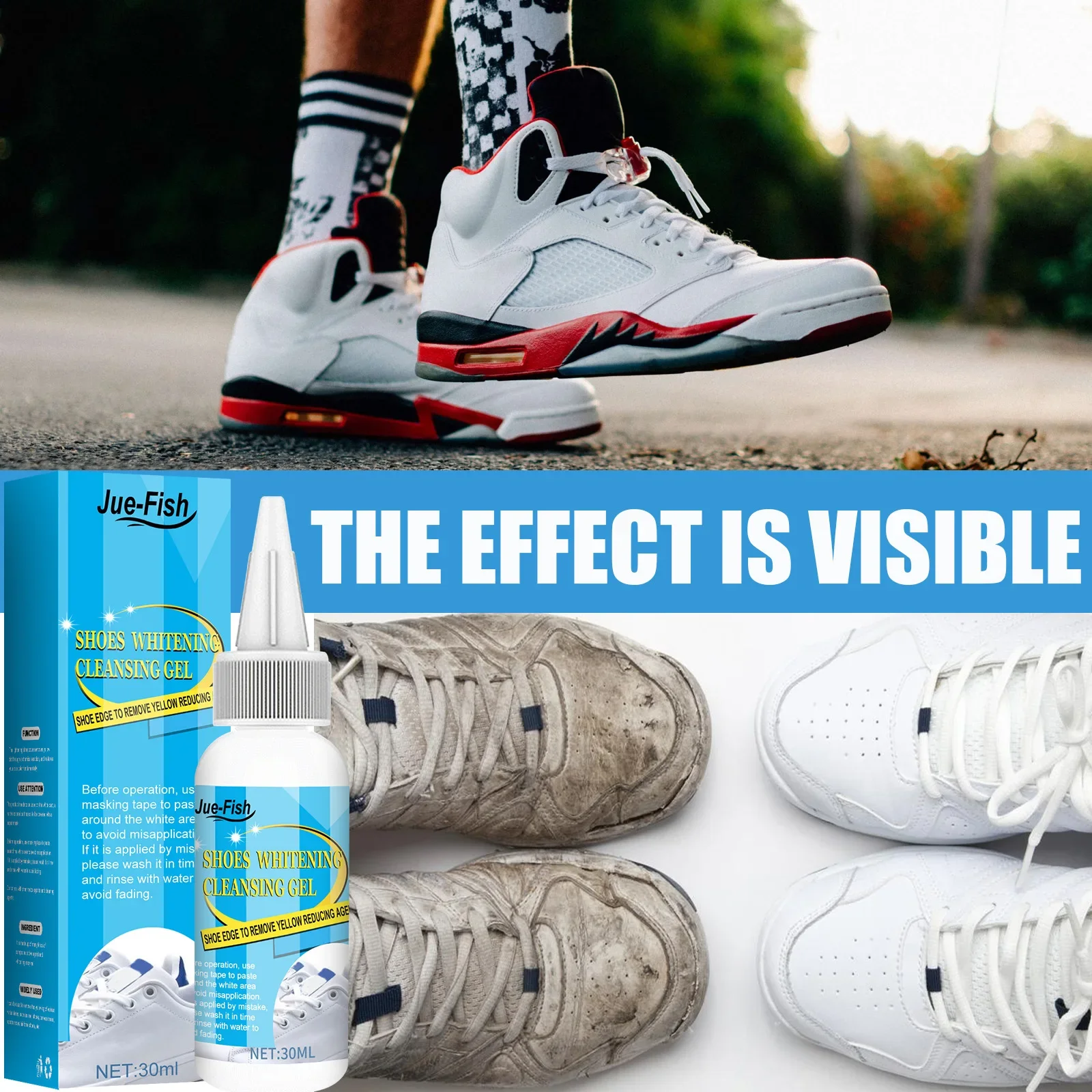 Beyaz ayakkabı temizleme jeli  - Sneaker Cleaning Kit incelemesi ve fiyatı